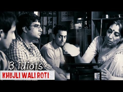 Khujli Wali Roti (खुजली-वाली रोटी) - 3 Idiots | Comedy Scene | Aamir Khan, Sharman, R.Madhavan