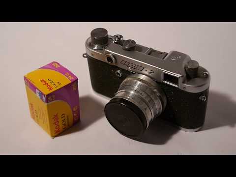 ФЄД 2 — зарядка пленки, особенности съемки.