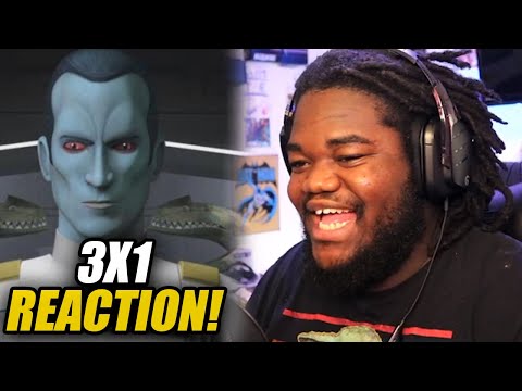Star Wars Rebels 3X1 : REACTION/REWATCH!!