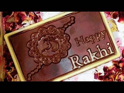 How to make Rakhi chocolate bar at home 🍫#homemadechocolate