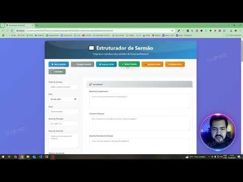 Como funciona el Estructurador de Sermones
