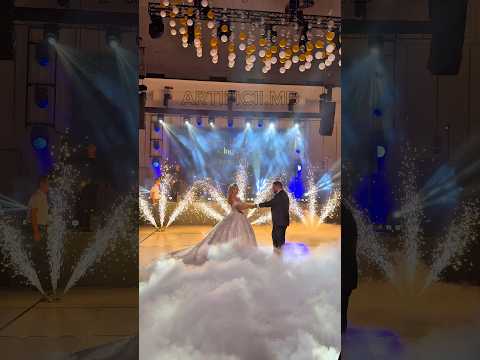 Torta nuntii cu artificii reci