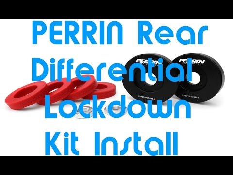 Perrin Performance Rear Diff Lockdown System Install