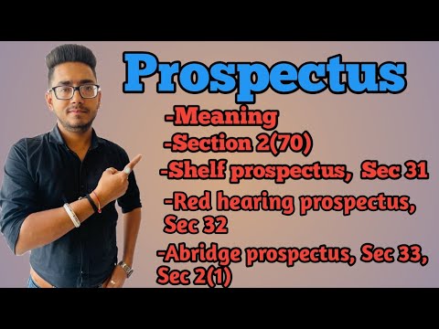 prospectus under company act,2013, #prospectus,#red_hearing_prospectus,#shelf_prospectus,#sec_2(70)