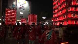preview picture of video '【 Japan】 久喜提燈祭り「天王様」　－　Kuki  Chōchin  Festival'