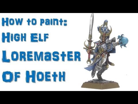 High Elf Loremaster of Hoeth
