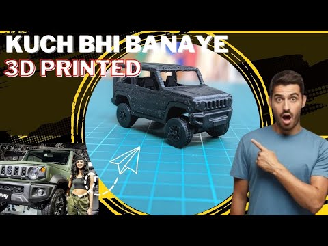 3d Printed car ||  suzuki jimny 3d printed