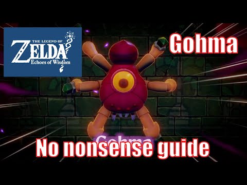 Gohma Boss fight Guide | Faron Temple | Zelda: Echoes of Wisdom