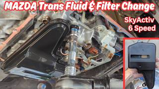 Mazda 3/6/CX-5/CX-3/CX-30/CX-9 Transmission Fluid & Filter Service (6 Speed SkyActiv FZ Fluid)