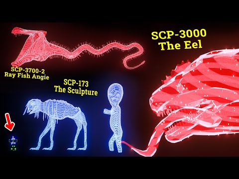Terrifying SCP Horror Monsters (SCP-Foundation) 【3D Hologram】