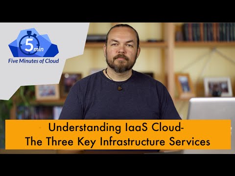 Understanding IaaS Cloud Requirements - The Three Key Infrastructure Services 5MoC-12