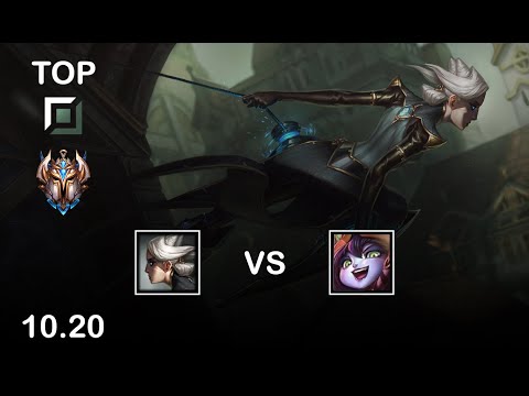CAMILLE VS LULU - EUW CHALLENGER TOP | v10.20