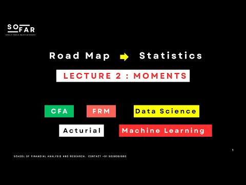 Moments of the Data — CFA | FRM | Data Science | Machine Learning