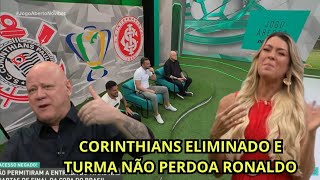 RONALDO QUASE INFARTA AO VIVO! Inter perde, mas segura pressão e elimina o Corinthians na Arena