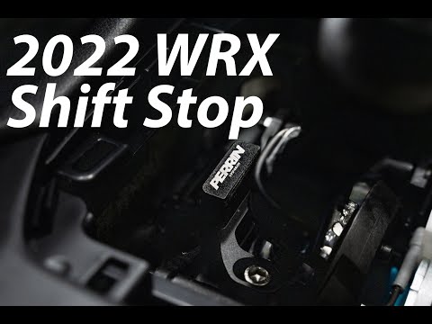 2022 WRX Perrin Shifter Stop Install