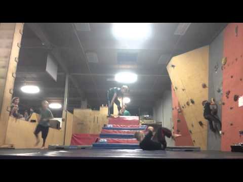 How to fall down stairs.