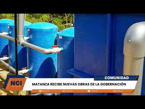 MATANZA RECIBE NUEVAS OBRAS