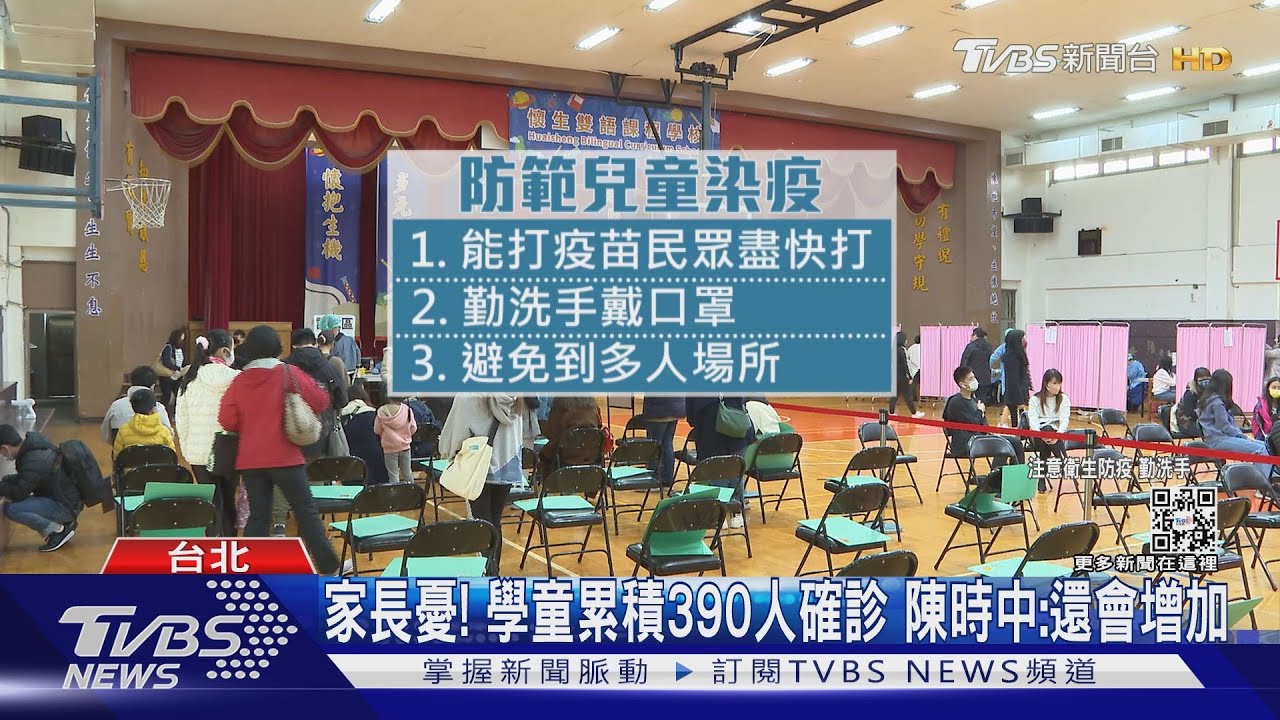 家長憂!學童累積390人確診 陳時中:還會增加