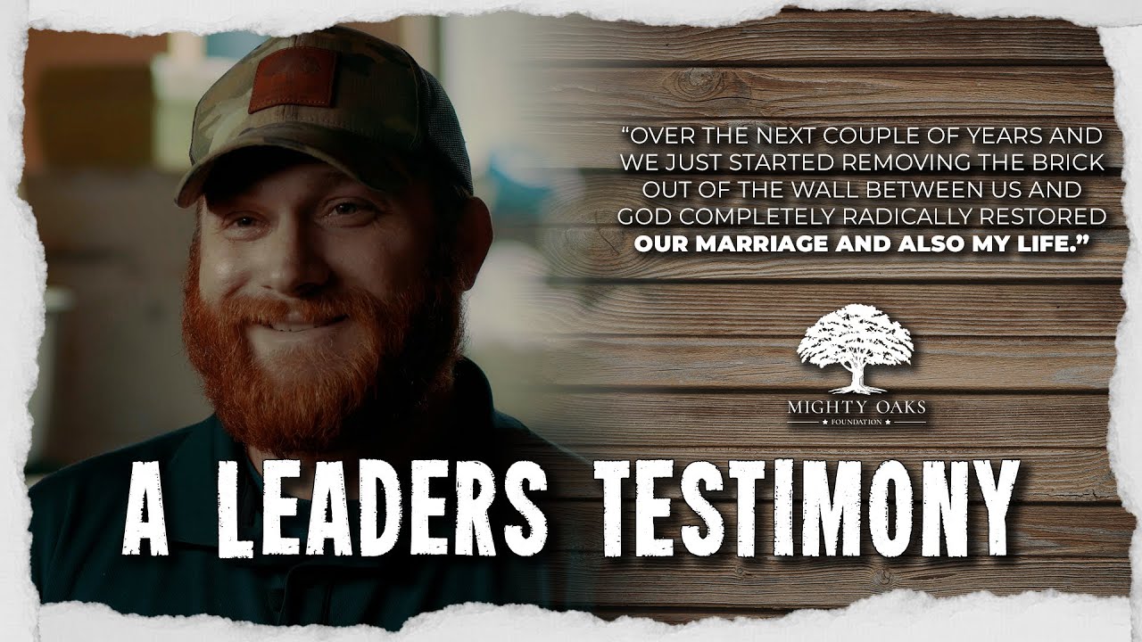 FROM DESPAIR TO THE GRACE OF REDEMPTION | Mighty Oaks Testimonials