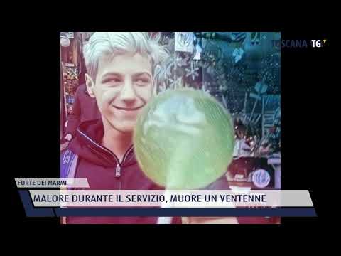 2022-05-02 FORTE DEI MARMI - MALORE DURANTE IL SERVIZIO, MUORE UN VENTENNE