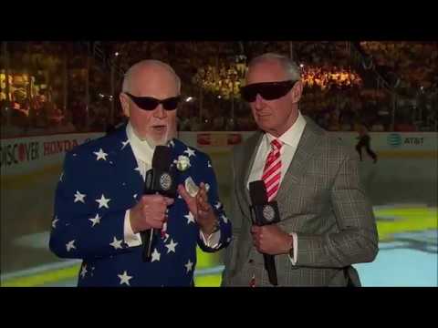 2017 Stanley Cup Finals Game 1 Intro/Anthems Predators vs Penguins (CBC)