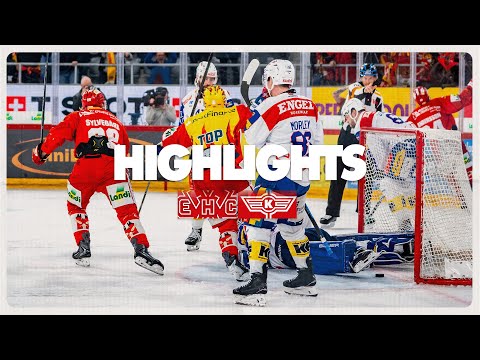 EHC Biel-Bienne vs EHC Kloten 3:1 - Game Highlights