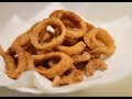 Кольца кальмара в кляре Кольца кальмара в кляре