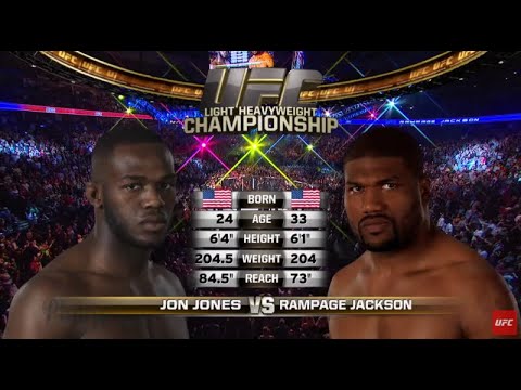UFC 135: JON JONES VS RAMPAGE JACKSON - Jones' first title defense