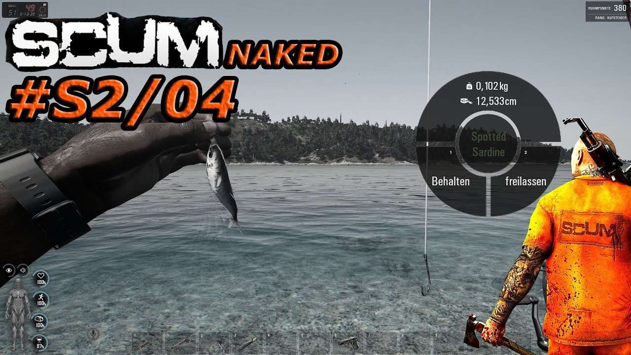 UNDERTAKER`S SCUM - NAKED SURVIVAL STAFFEL 2 - PART 4 - #SCUM GAMEPLAY #SURVIVAL GERMAN Scum 0.6