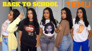 TRENDY BACK TO SCHOOL HAUL FT. TEMU
