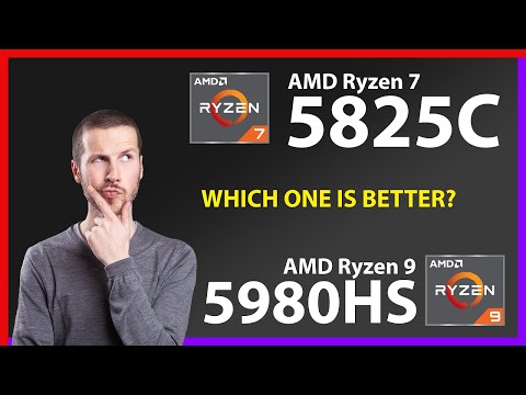 AMD Ryzen 7 5825C vs AMD Ryzen 9 5980HS Technical Comparison