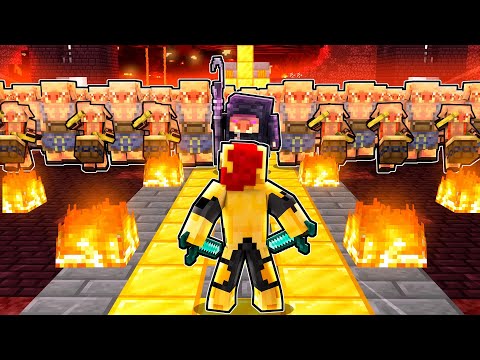 My Minecraft Friends Betrayed Me, So I Built A Piglin Army