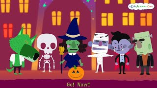 Halloween Song | Spooky Scary Song for Kids | Kids Academy