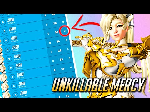 ⭐️ Mercy BUT 0 Deaths For 30 Minutes ⭐️  + MUST KNOW Mercy Res Trick! - Overwatch 2