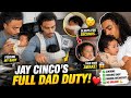 Jay Cinco S Full Dad Duty Baby Rainie Wakes Up Seconds After Falling Asleep While He Tries To Cook
