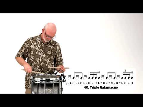 Pearl Drum Rudiments - Triple Ratamacue