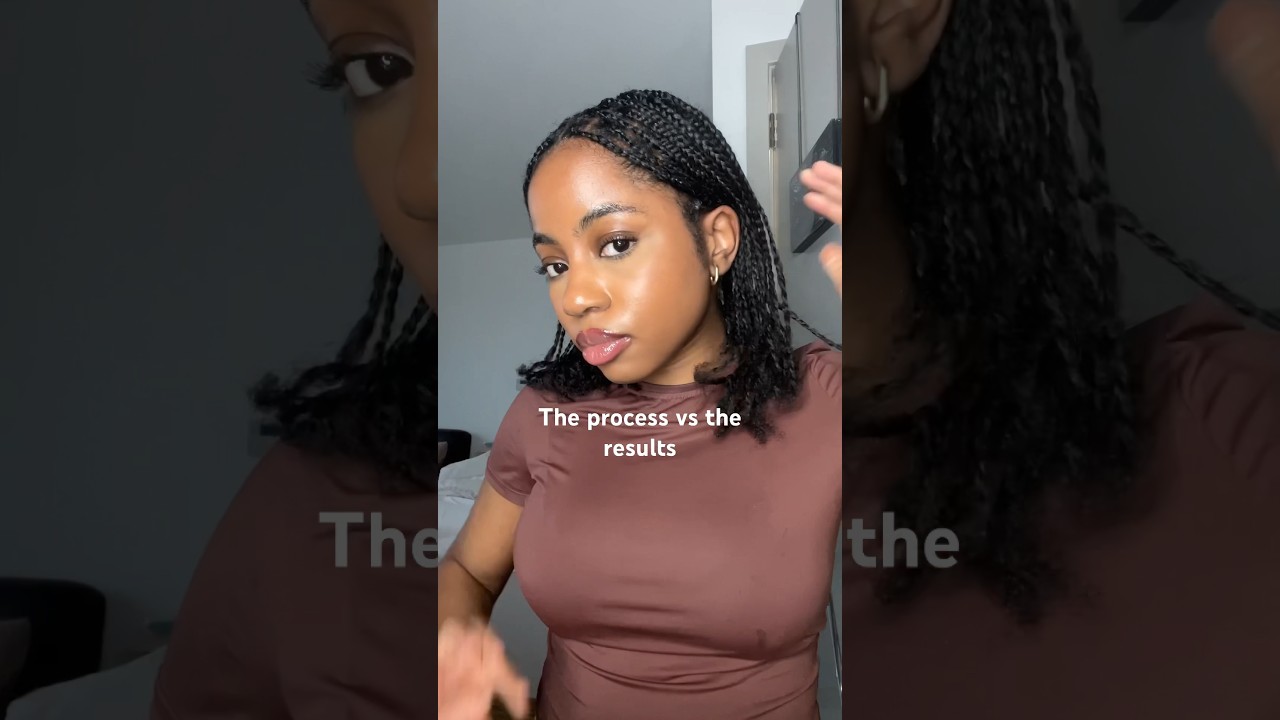 i lovee mini braids #hairstyle #minibrands