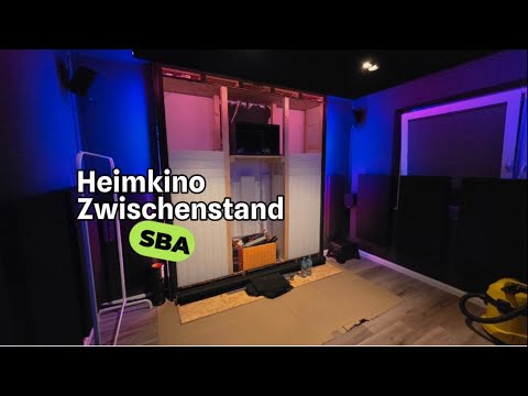 ‼️Heimkinobau Zwischenstand😎🎬