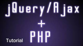 preview picture of video 'jQuery Ajax PHP Tutorial : Swap out page content on your website using PHP'