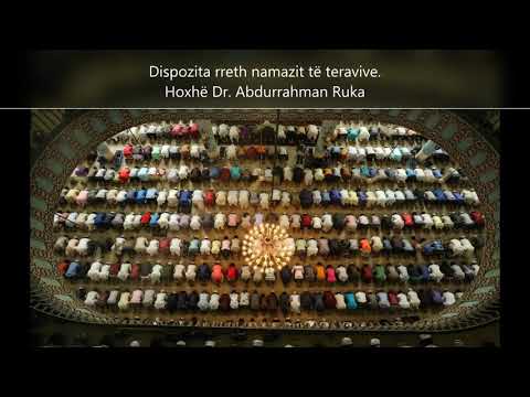 Dispozita rreth namazit të teravive