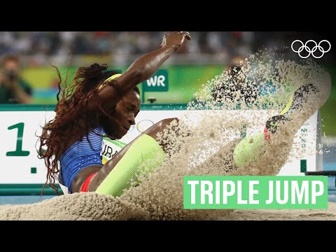 Evolution of the Women’s TRIPLE JUMP at the Olympics!