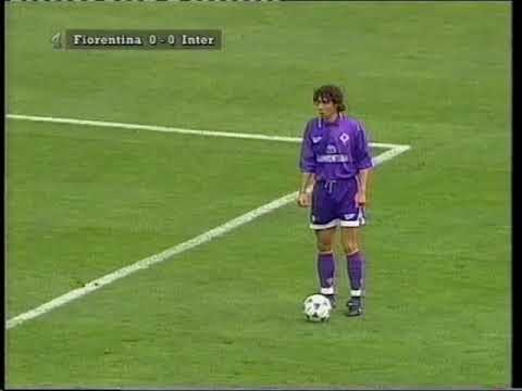 Fiorentina - Inter / Serie A 1995-1996 (Batistuta, Rui Costa, Toldo, Ince, Roberto Carlos, Zanetti)