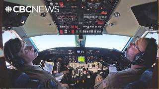 Go aboard a NASA aircraft doing weather research in Labrador