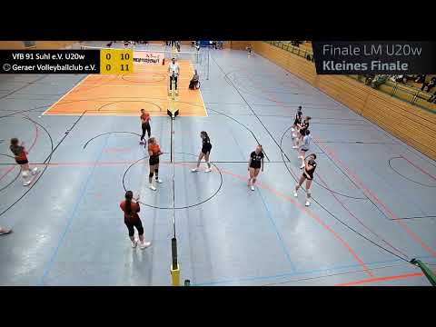 Landesmeisterschaftsfinale 2025/2026 – kleines Finale – VfB Suhl : GVC