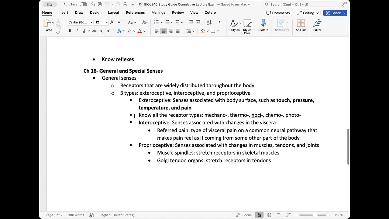 Review of Cumulative Final Exam Study Guide