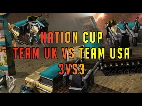 Dominator/Excal/Logica vs Boycah/Firelord/Choke - 3v3 - Nations Cup - Generals Zero Hour Online