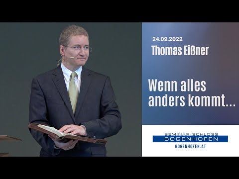 Thomas Eißner - "If everything turns out differently..." | September 24, 2022