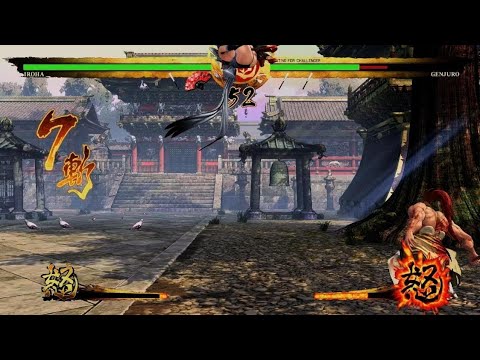SAMURAI SHODOWN - Iroha VS Genjuro