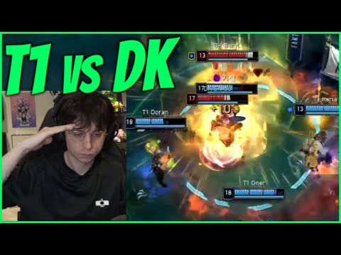 Caedrel Reacts To T1 VS DK Elimination Series For Worlds 2025
