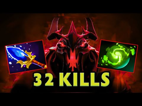 1050+ GPM Farm Machine🔥Shadow Fiend Insane Cast Speed 32Kills One Shot Requiem Dota 2